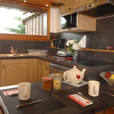 Chalet Et Studio La Fee Des Neiges Alpstuga *